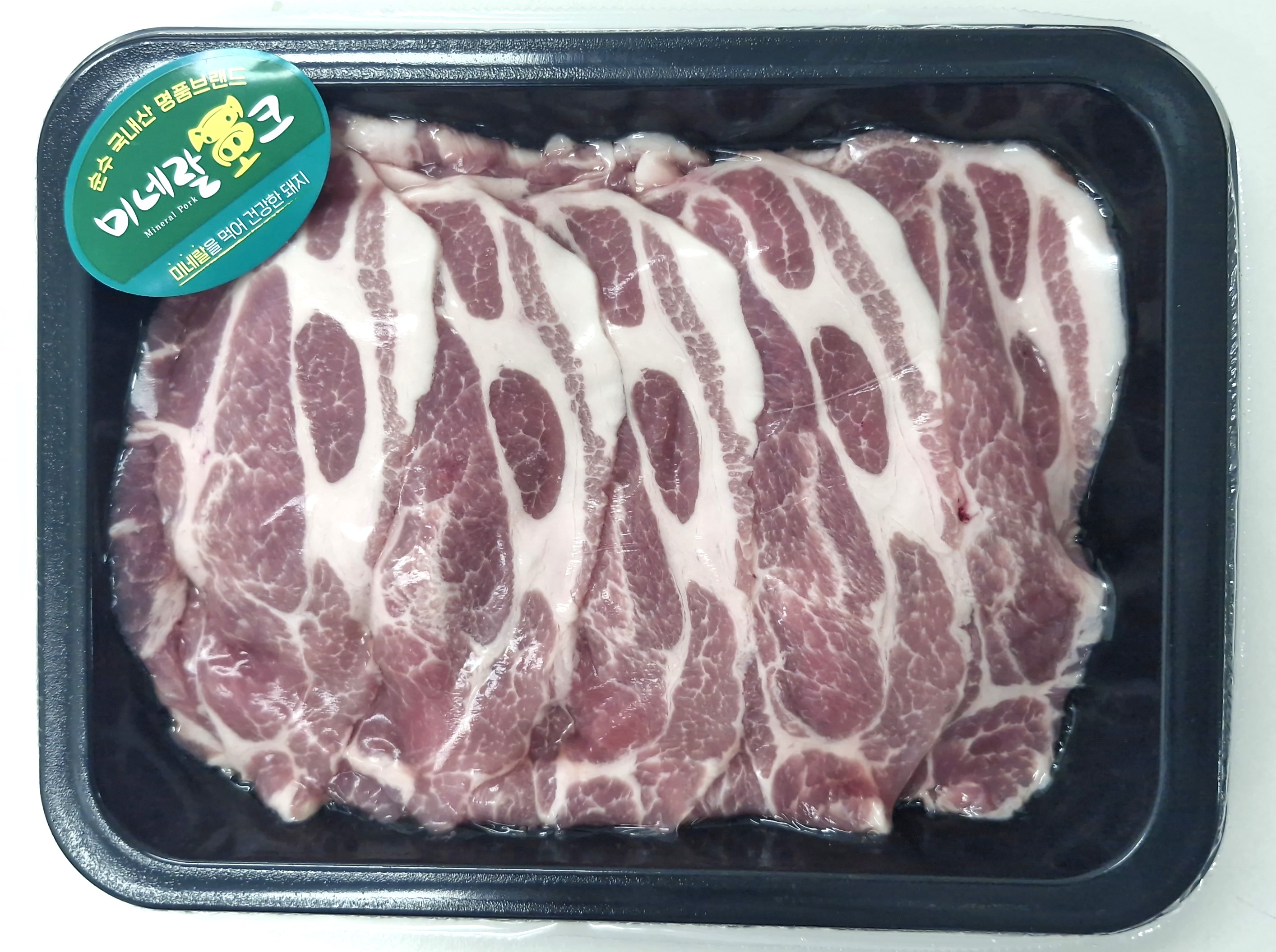 미네랄포크 생 대패목살(냉장)_500g, 국내산