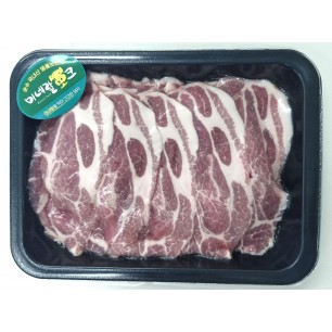미네랄포크 생 대패목살(냉장)_500g, 국내산