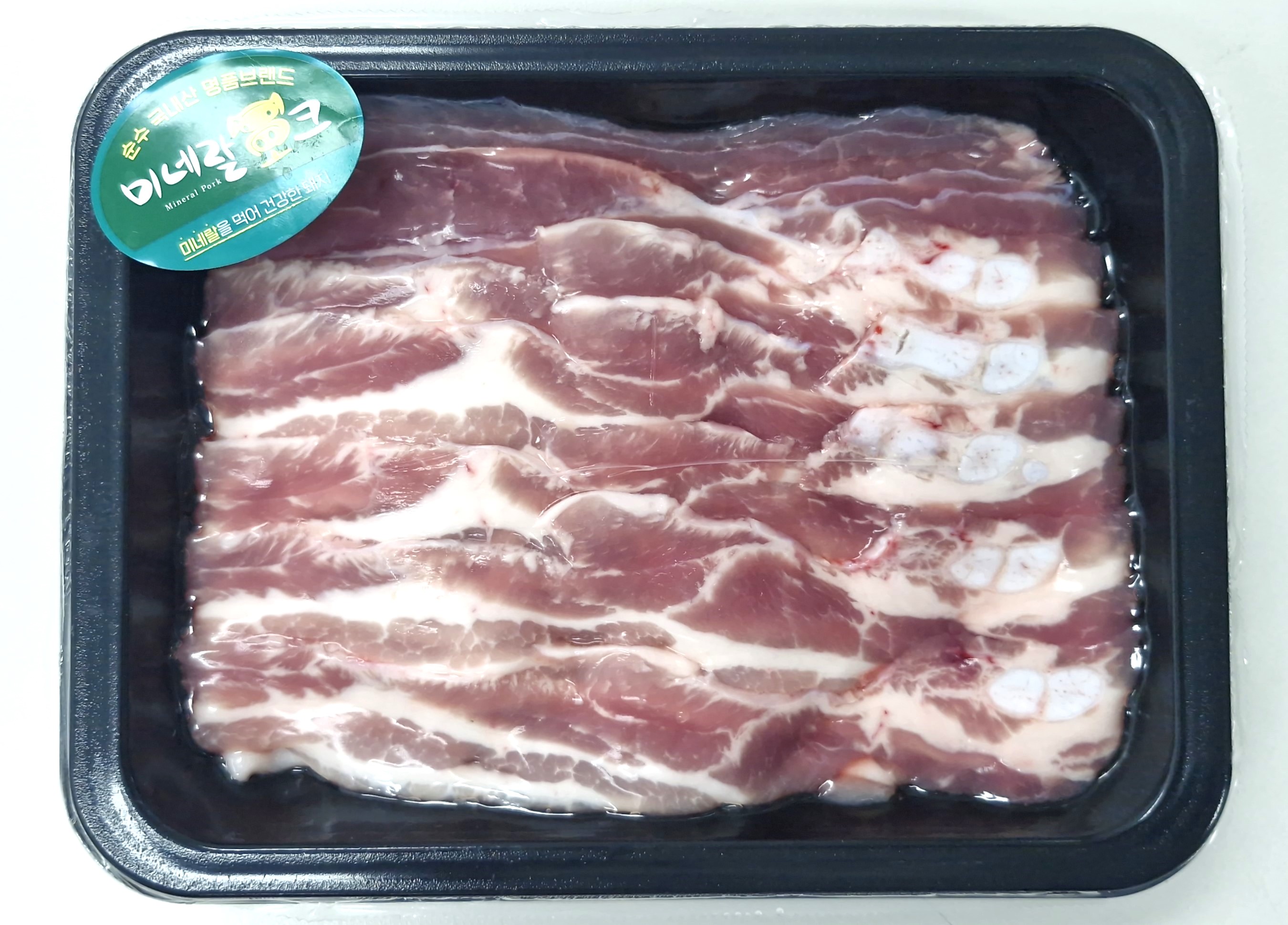 미네랄포크 생 대패삼겹(냉장)_500g, 국내산